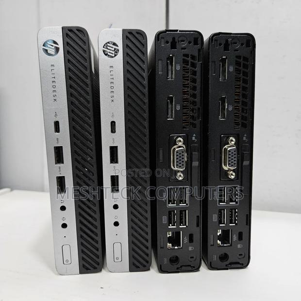 Desktop Computer HP EliteDesk 800 G3 8GB Intel Core I7 SSD 256GB - thumbnail 4