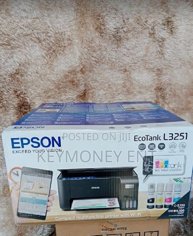 EPSON L3251 Wireless Mobile Inktank Printer Colored Epson - main view