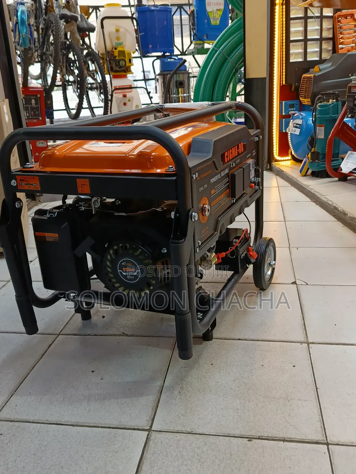 Best Cigma UK 5kw 240v Gasoline Generator