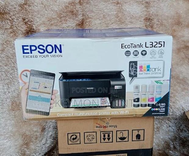 A4 Wifi EPSON L3251 Inktank Printer Scanner Copier - main view