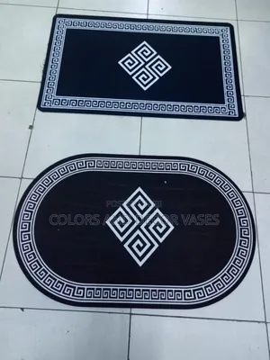 Black and White Door Mats
