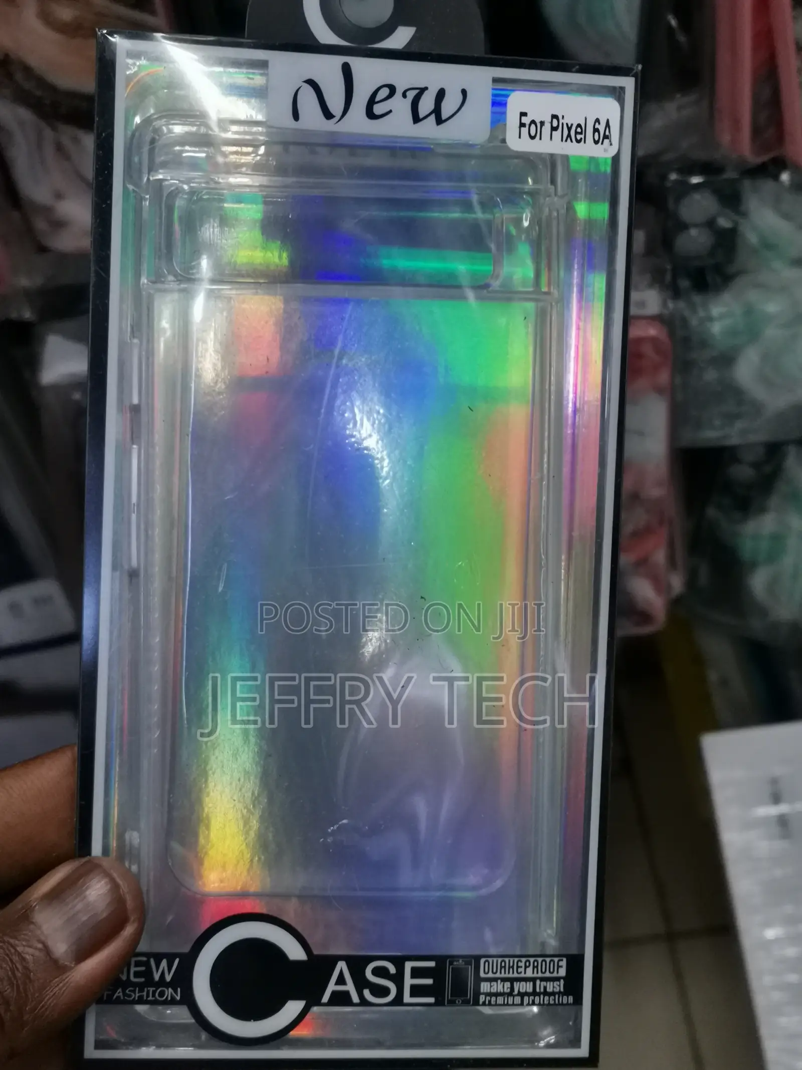 Clear Guard for Pixel 6A Case, Shockproof Clear Case
