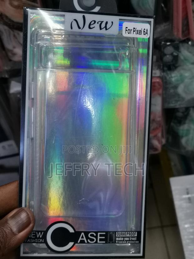 Clear Guard for Pixel 6A Case, Shockproof Clear Case - thumbnail 3