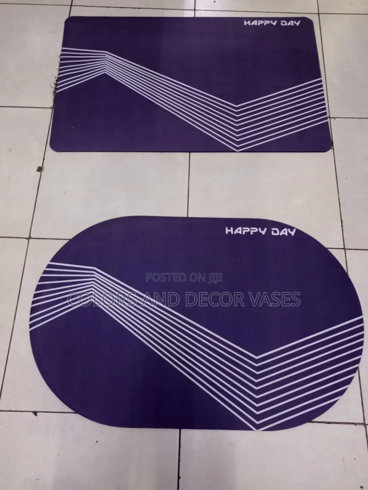 Happy Day Bathroom Mats