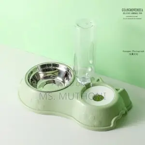 Automatic Single Pet Bowl Plus Water Dispenser*
