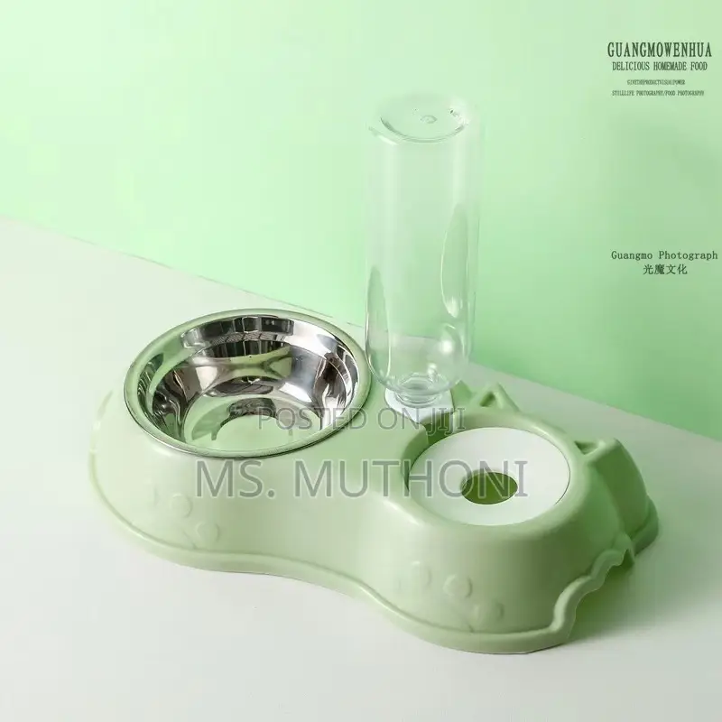Automatic Single Pet Bowl Plus Water Dispenser*