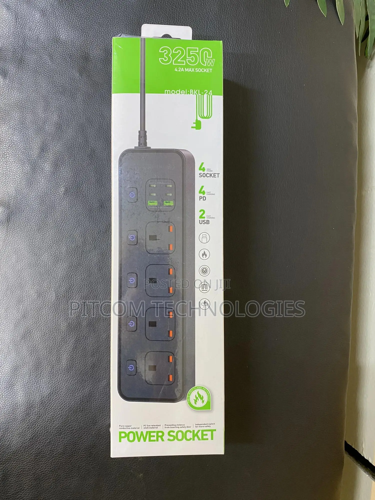 4 Way,4 Type-C +2 USB Power Extension