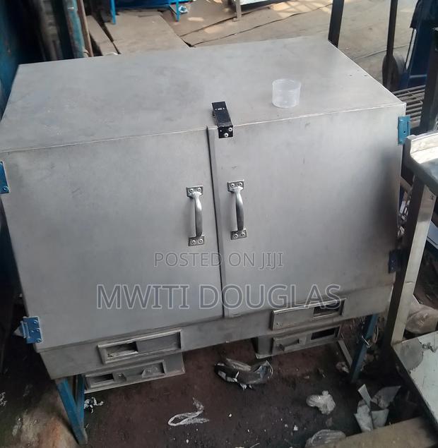 Galvanized Charcoal Oven - main view