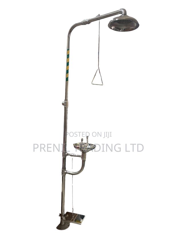 Emergency Eyewash & Shower Combination Stainless Steel