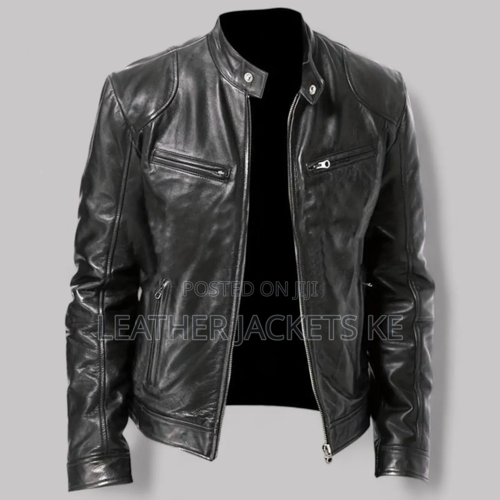 Real Leather Jacket Men's