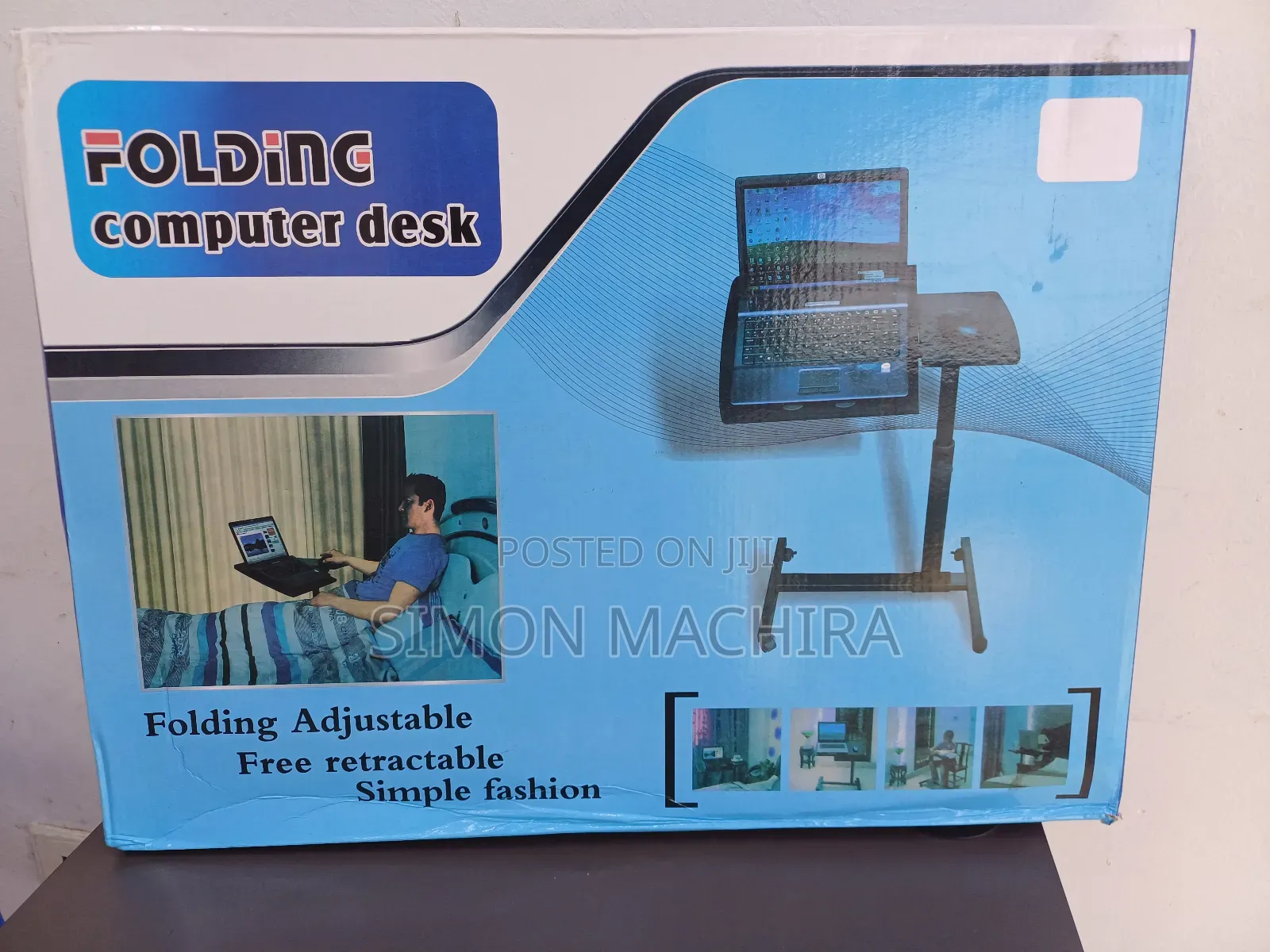 Folding and Movable Laptop Stand/ Laptop Desk
