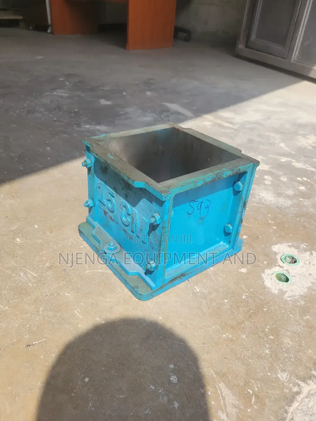 H.D Cast Iron Concrete Cube Mould-150×150×150mm