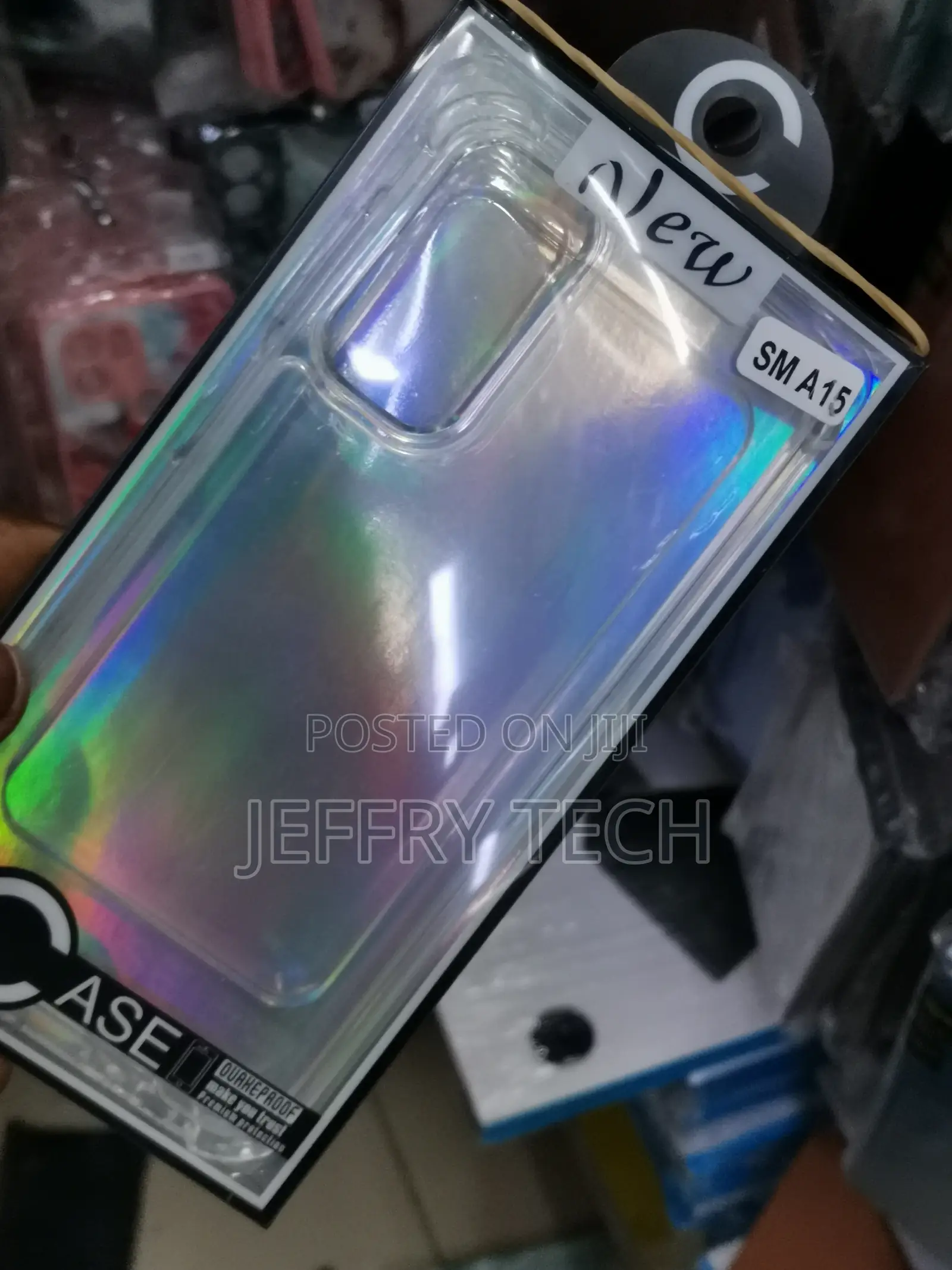 Samsung Galaxy A15 Transparent Anti-Shock Hard Silicone Case