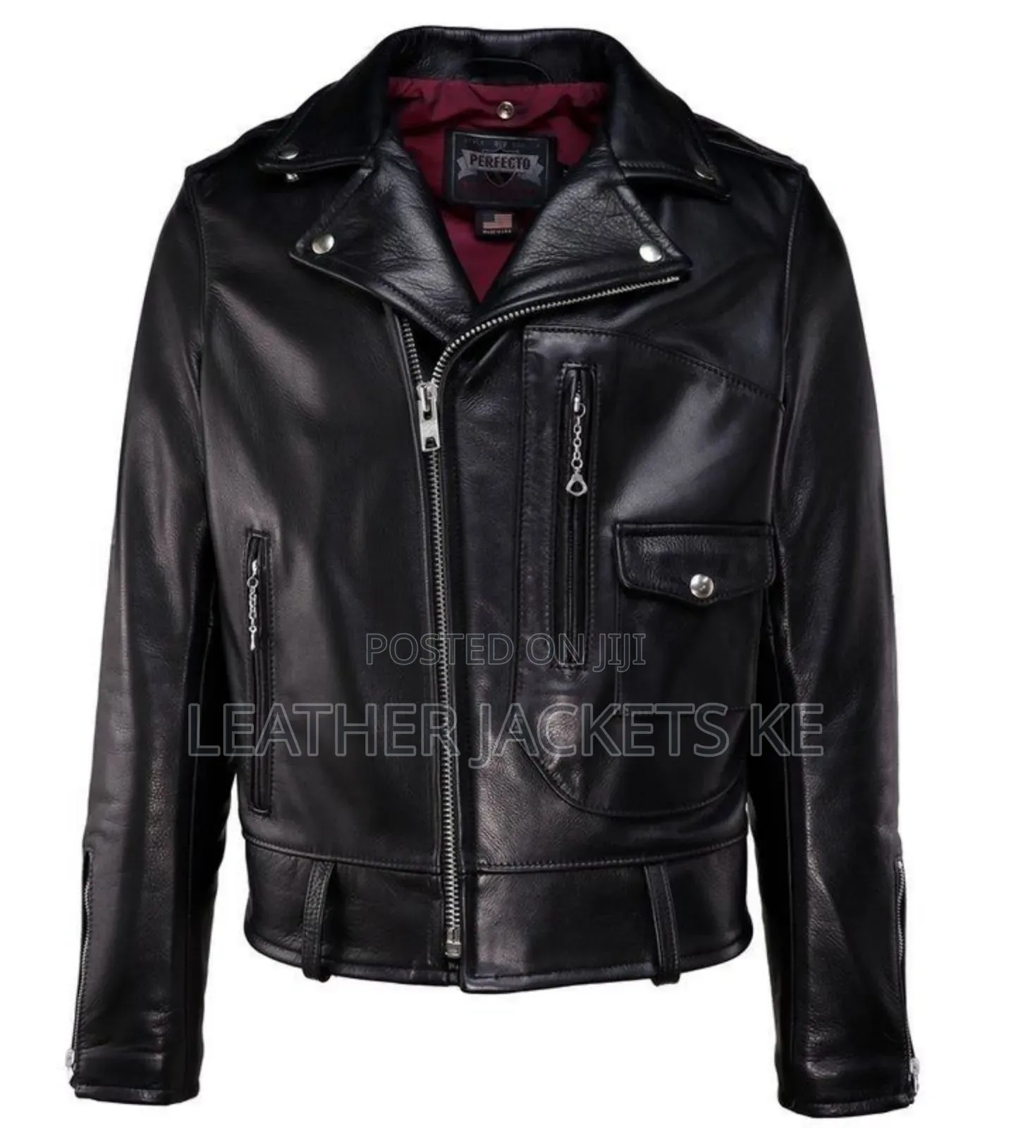 Genuine Leather Jackets Men's