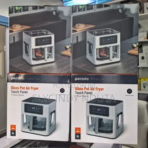 Porodo Glass Pot Air Fryer