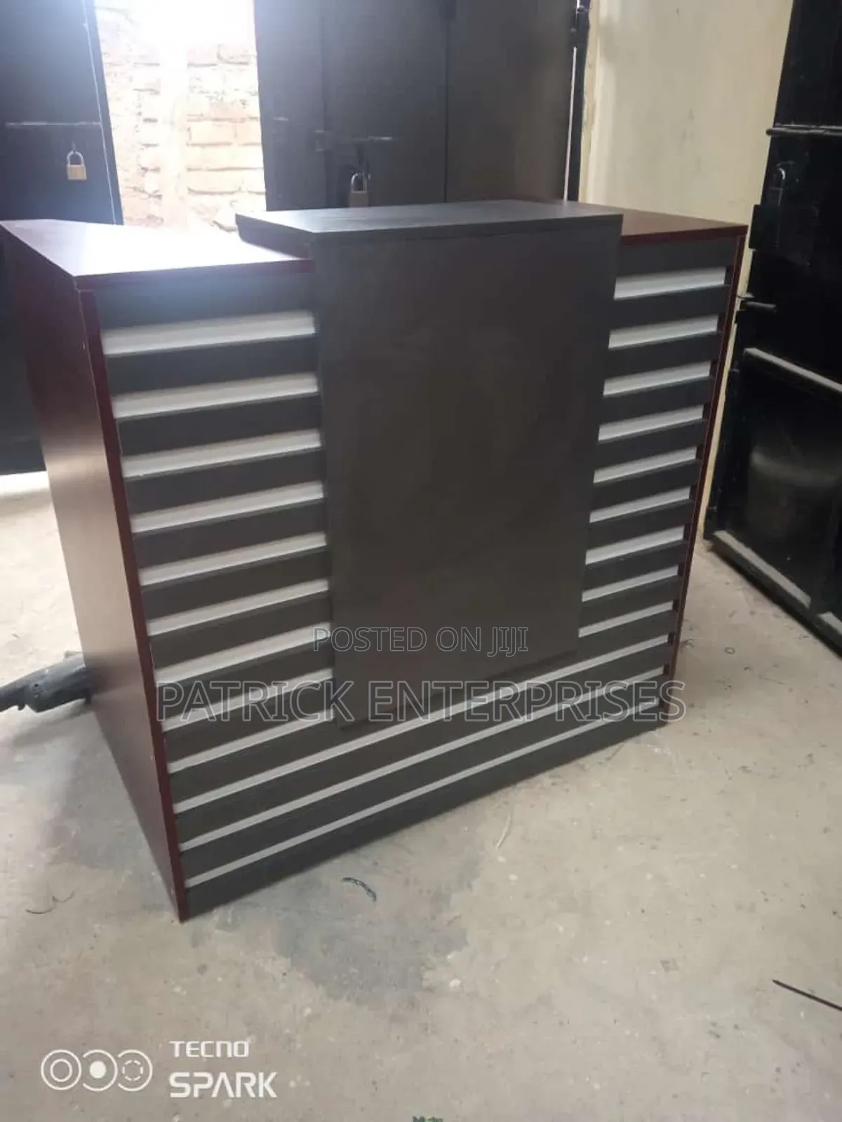 Modern Office Reception Desk