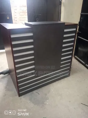 Modern Office Reception Desk