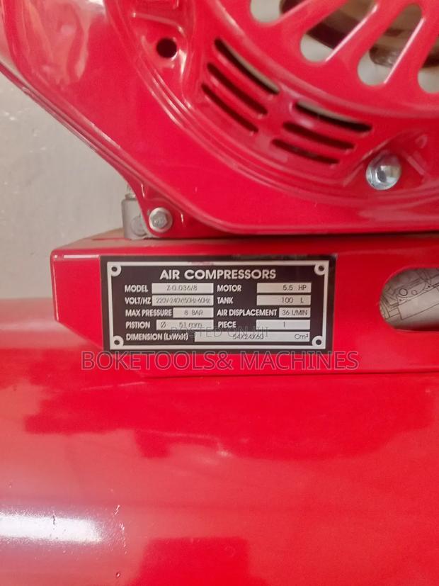 100L Milano Petrol Air Compressor - thumbnail 2