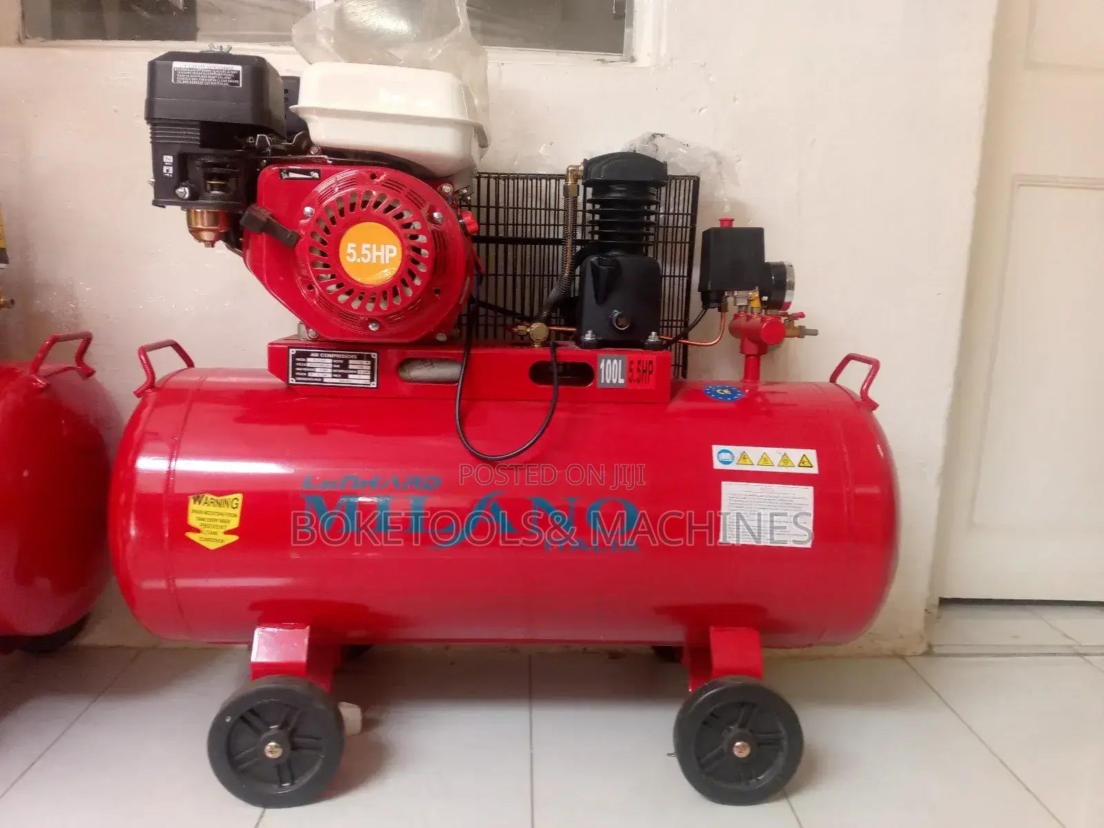 100L Milano Petrol Air Compressor