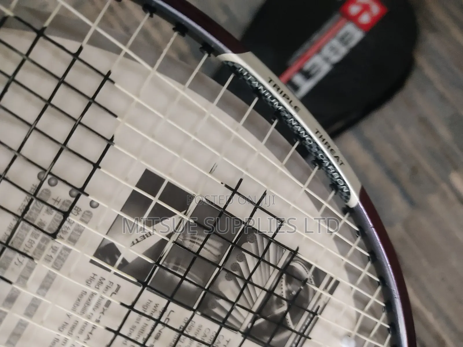 Ebete Badminton Racket Elite Level With Complete Bag