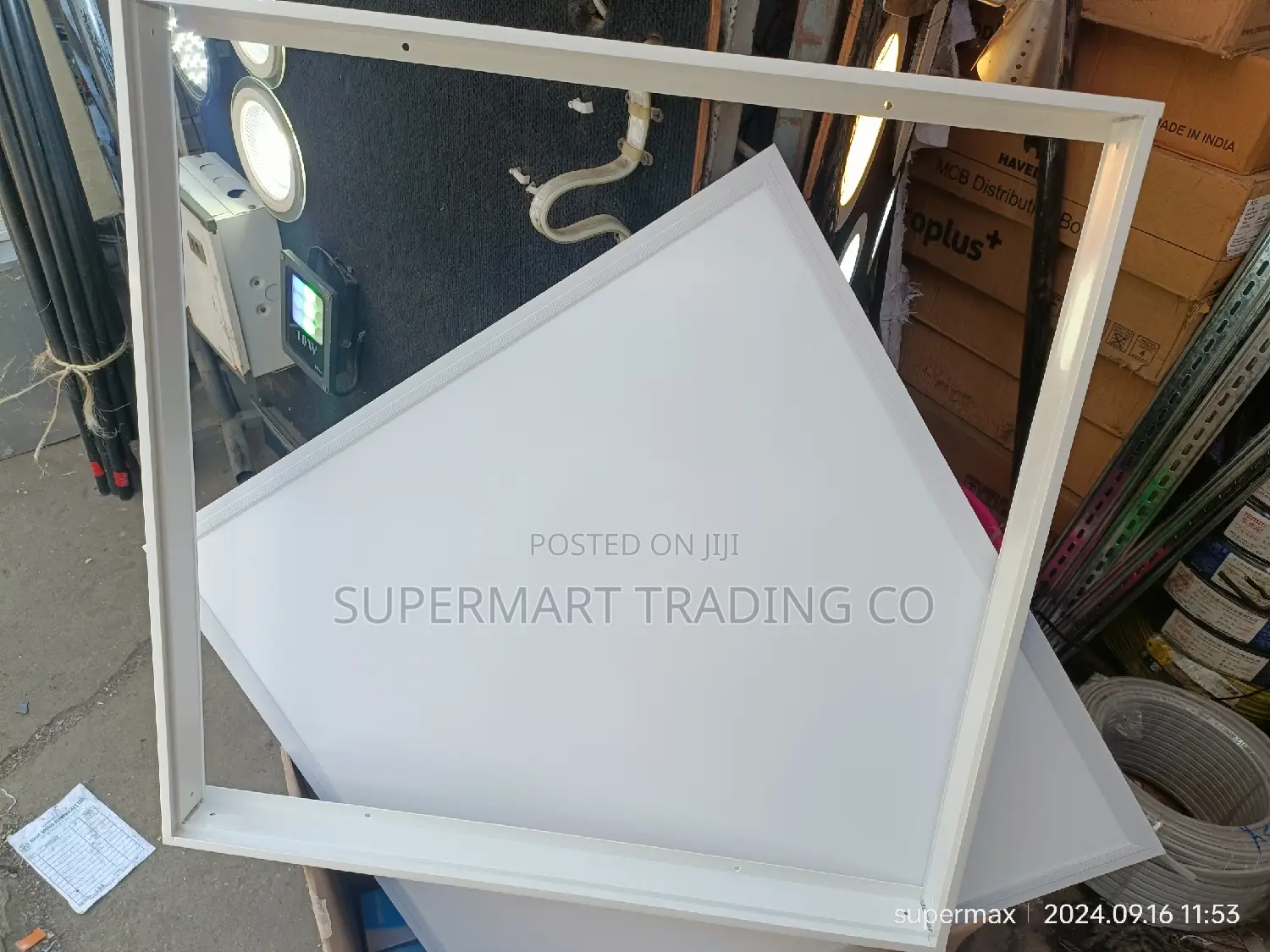 Surface 600 by 600 Panel Light