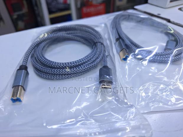 Braided Usb Type C to Printer Type B 1.8m High Speed - main view