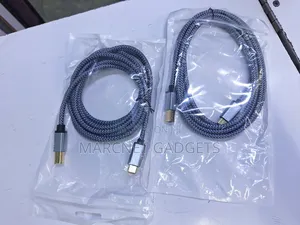 Braided Usb Type C to Printer Type B 1.8m High Speed