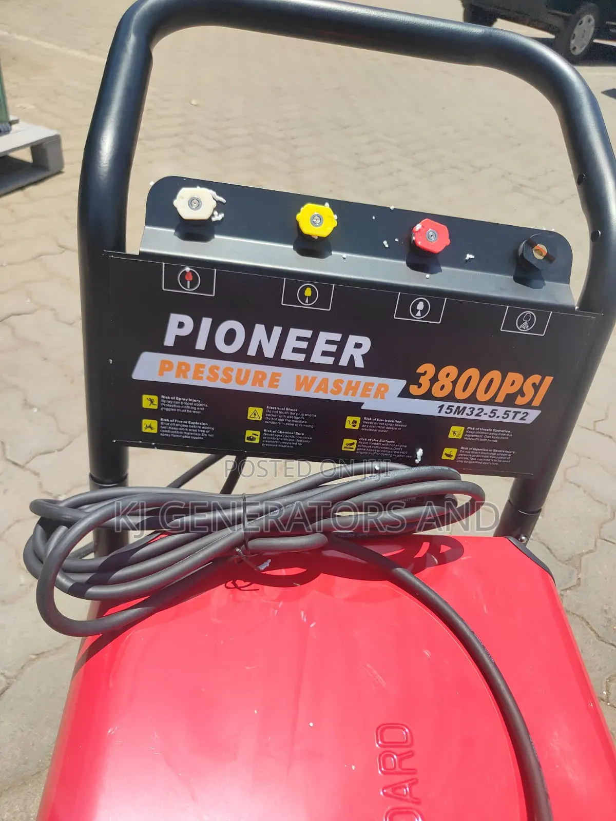3 Phase Pioneer Carwash Machine