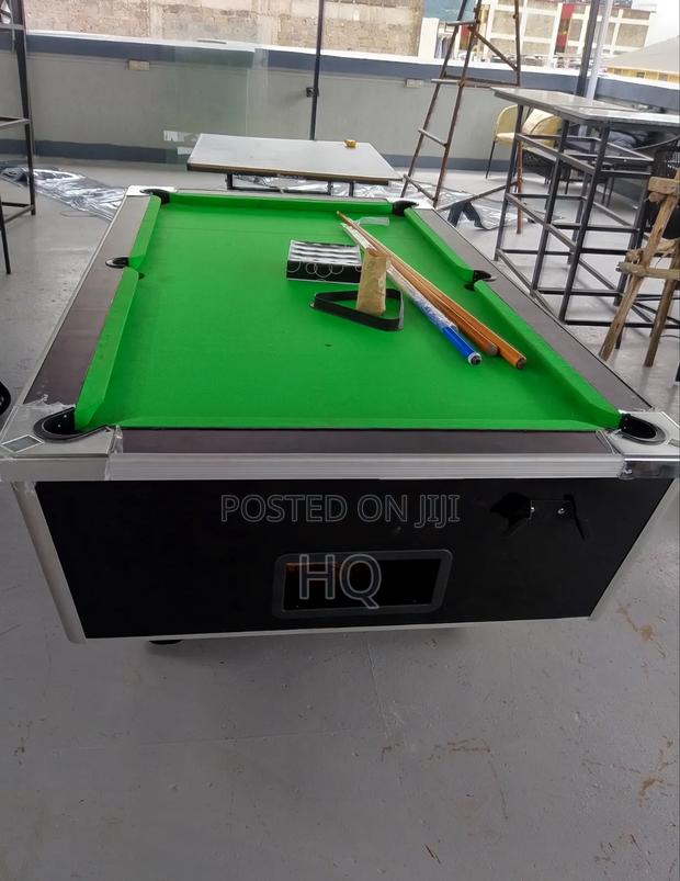 Marble Pool Table Sports Ball Set Coin Machine Cue Stick 087 - main view