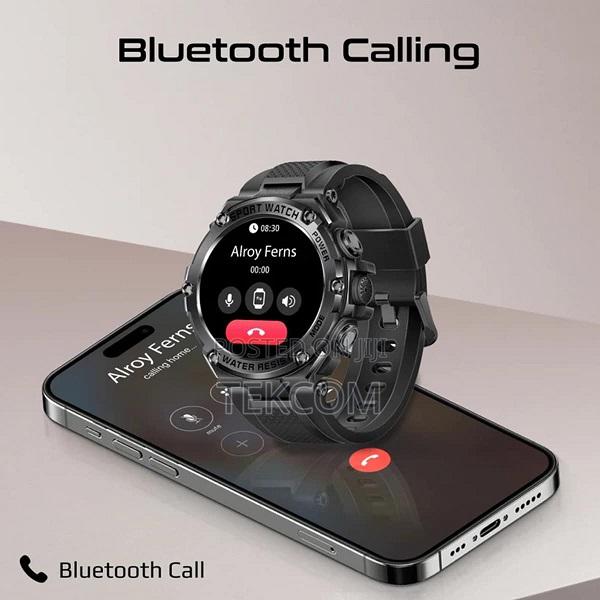 Promate 1.53" Round Screen Fitness Tracker Smartwatch R19