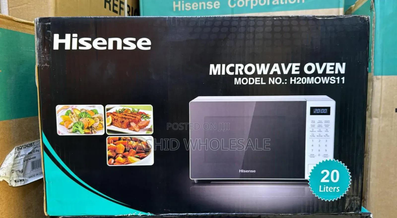 Hisense White Microwave