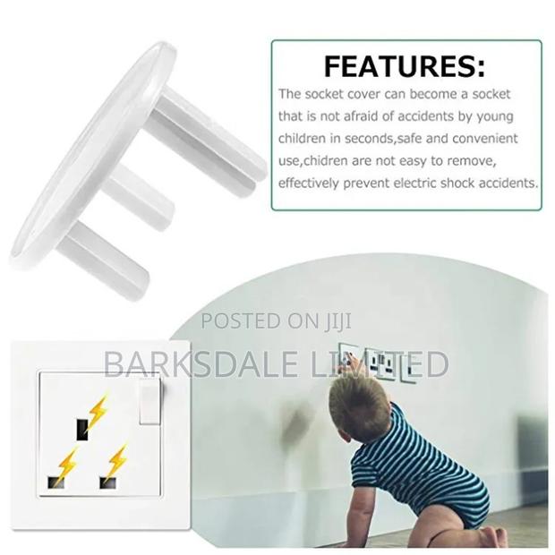 Electric Plug Protector Childproof Safety Covers Baby Socket - thumbnail 4