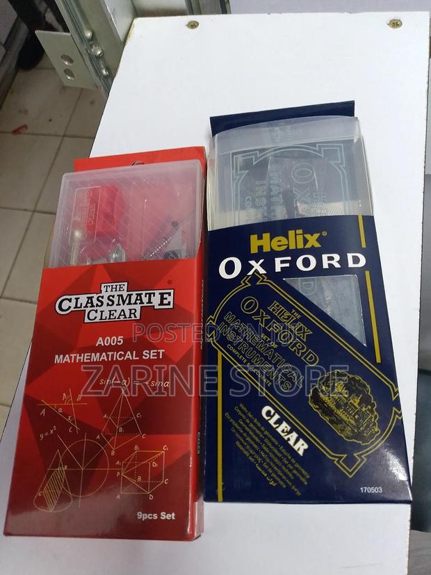 Helix Oxford Clear Classmate Casing Set 9 PCS Set - main view