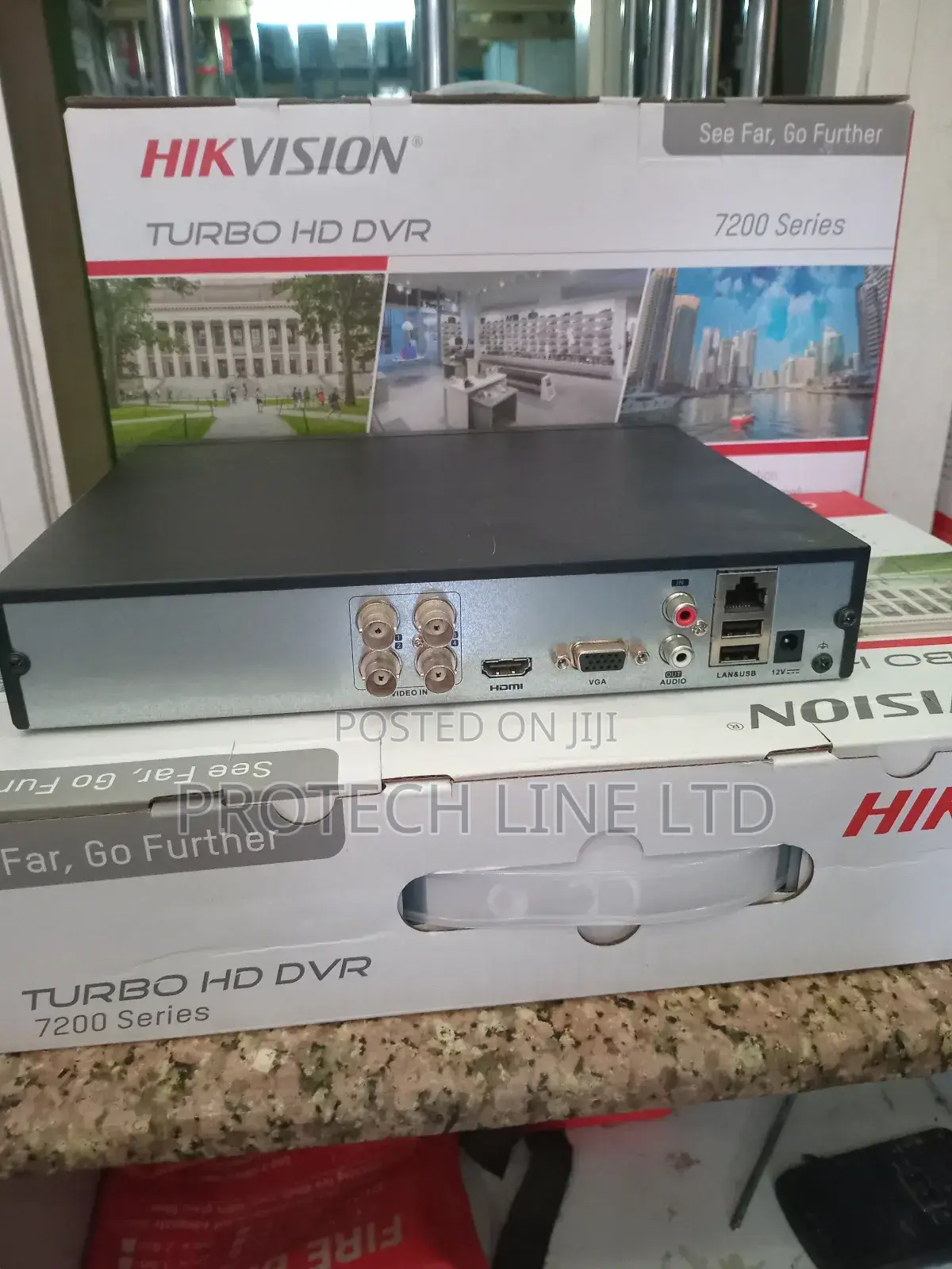 4 Channel HIKVISION DVR Metallic Up to 1080p