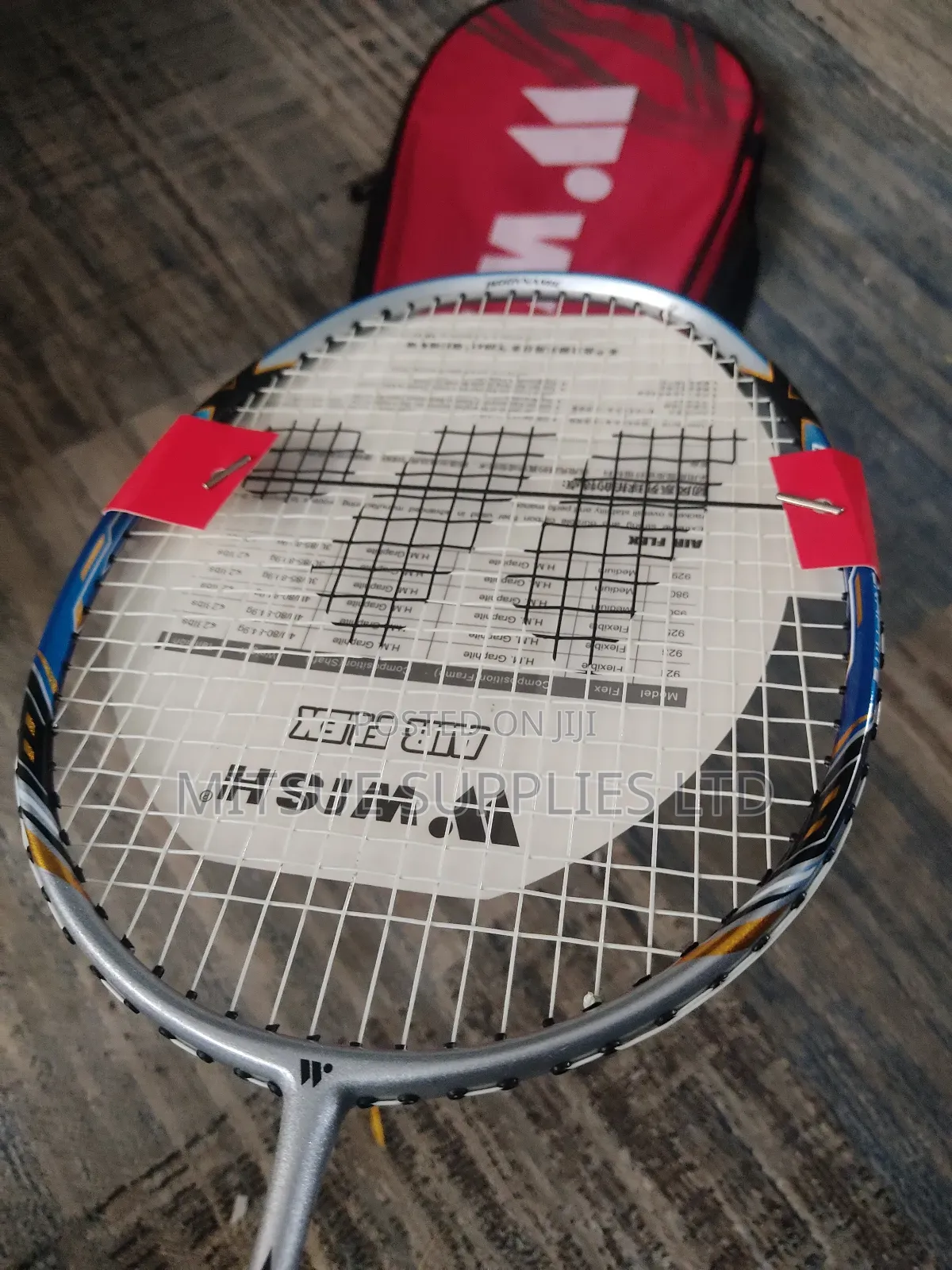 Wish Air Flex 950 Badminton Racket Isodynamic With Full Bag