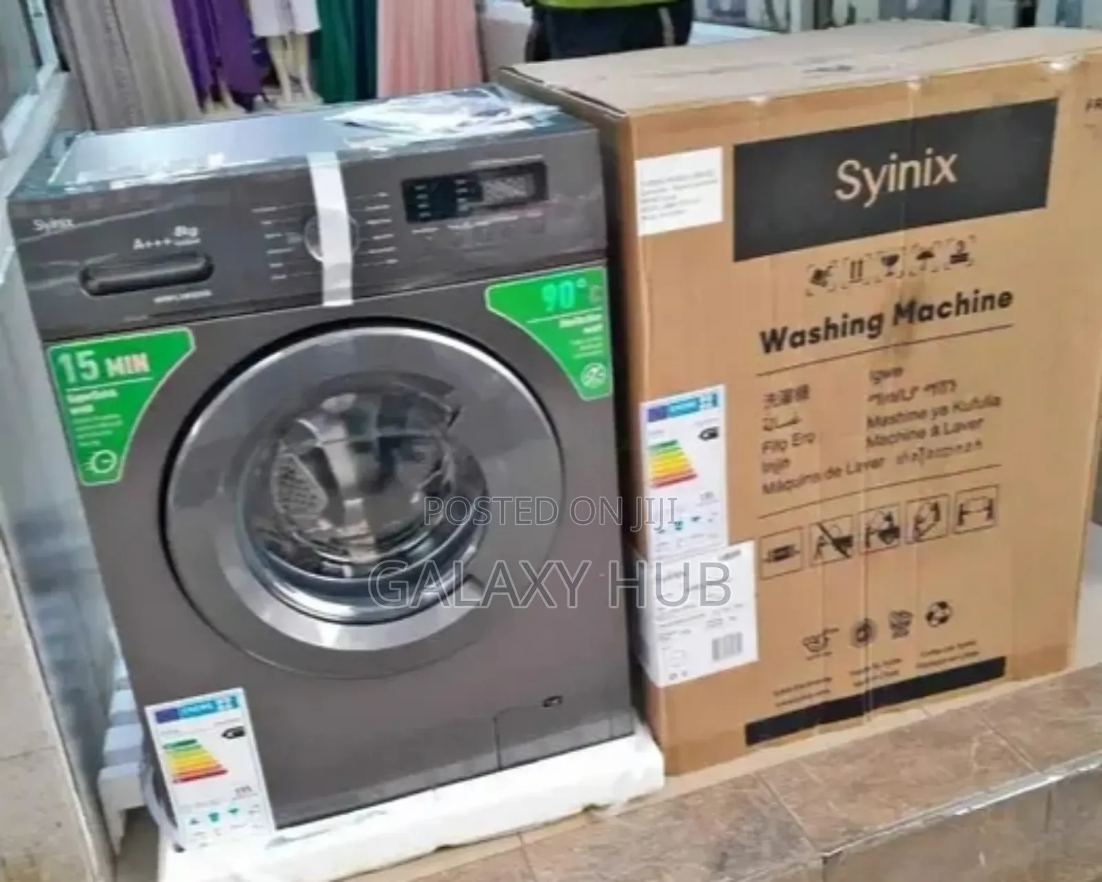 Syinix 8kg Front Load Washing Machine Wmfl5812sg
 8kg