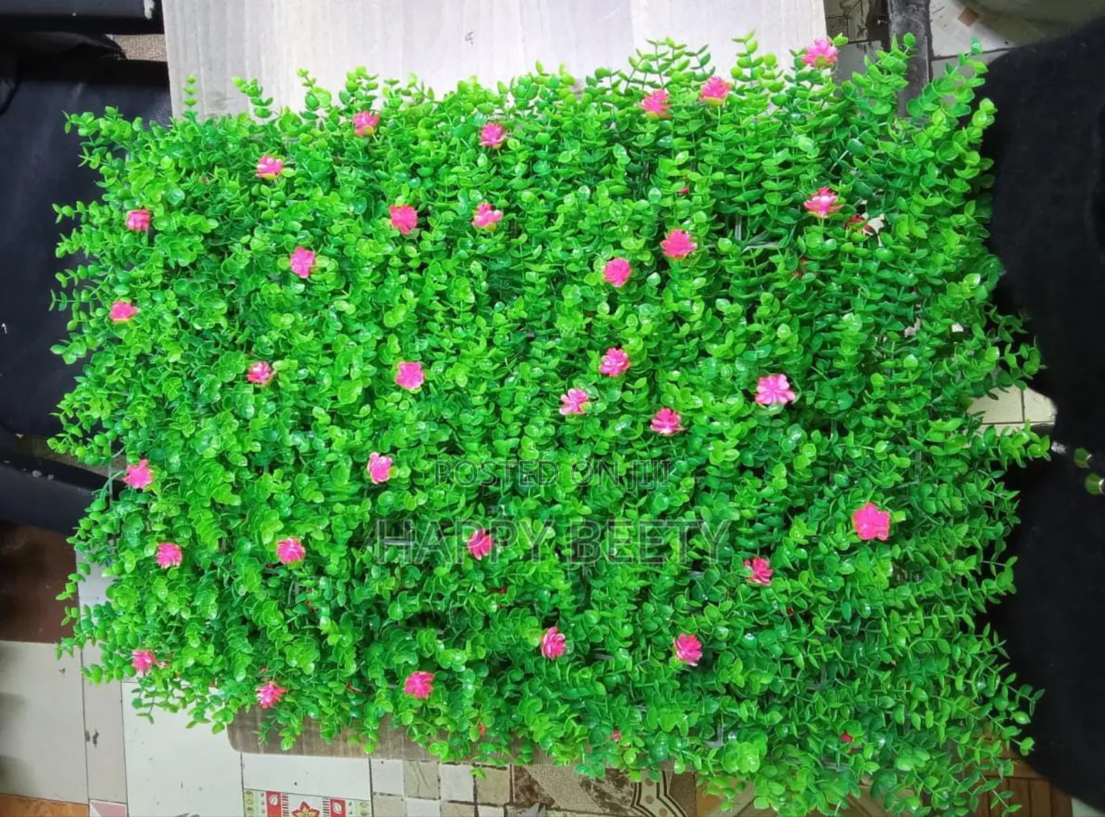 Floral Hedge Wall Panel