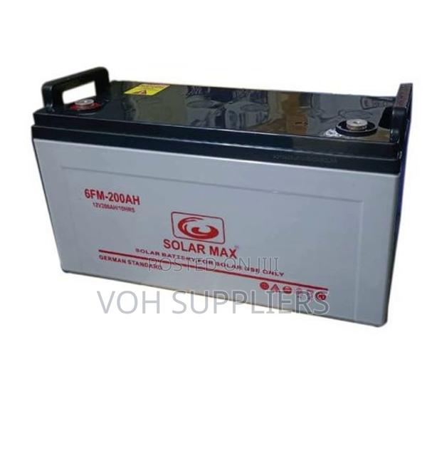 Solarmax High Quality 200ah Solar Battery