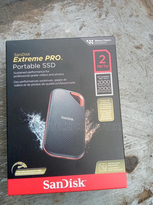 Sandisk E81 Extreme Pro Portable External Ssdv2 2tb [2000] - main view
