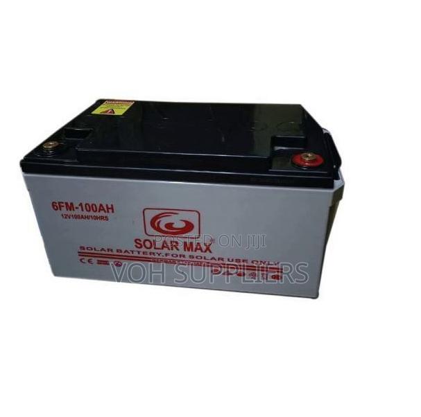 Solarmax High Quality 100ah Solar Battery