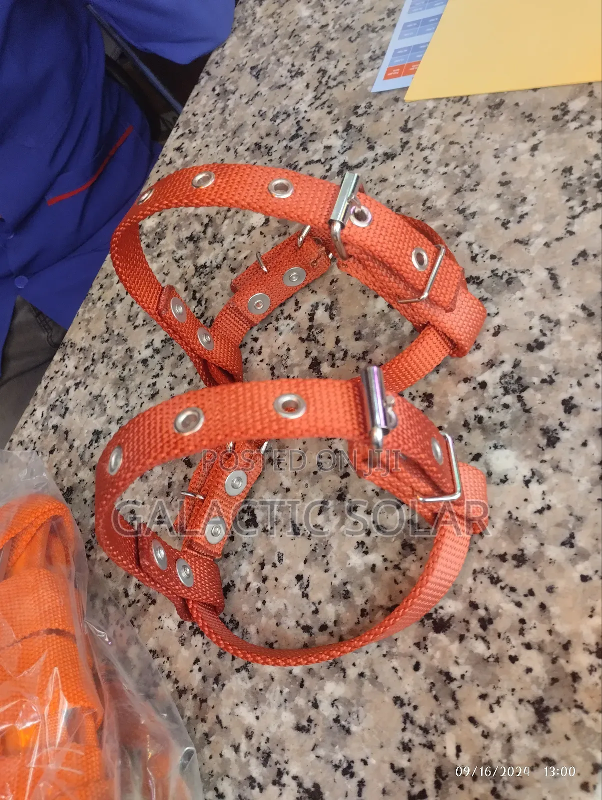 Wooden Climbers Safety Straps