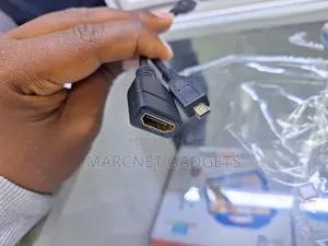15MM Long Cable Micro Hdmi to Hdmi Femle Converter Cable