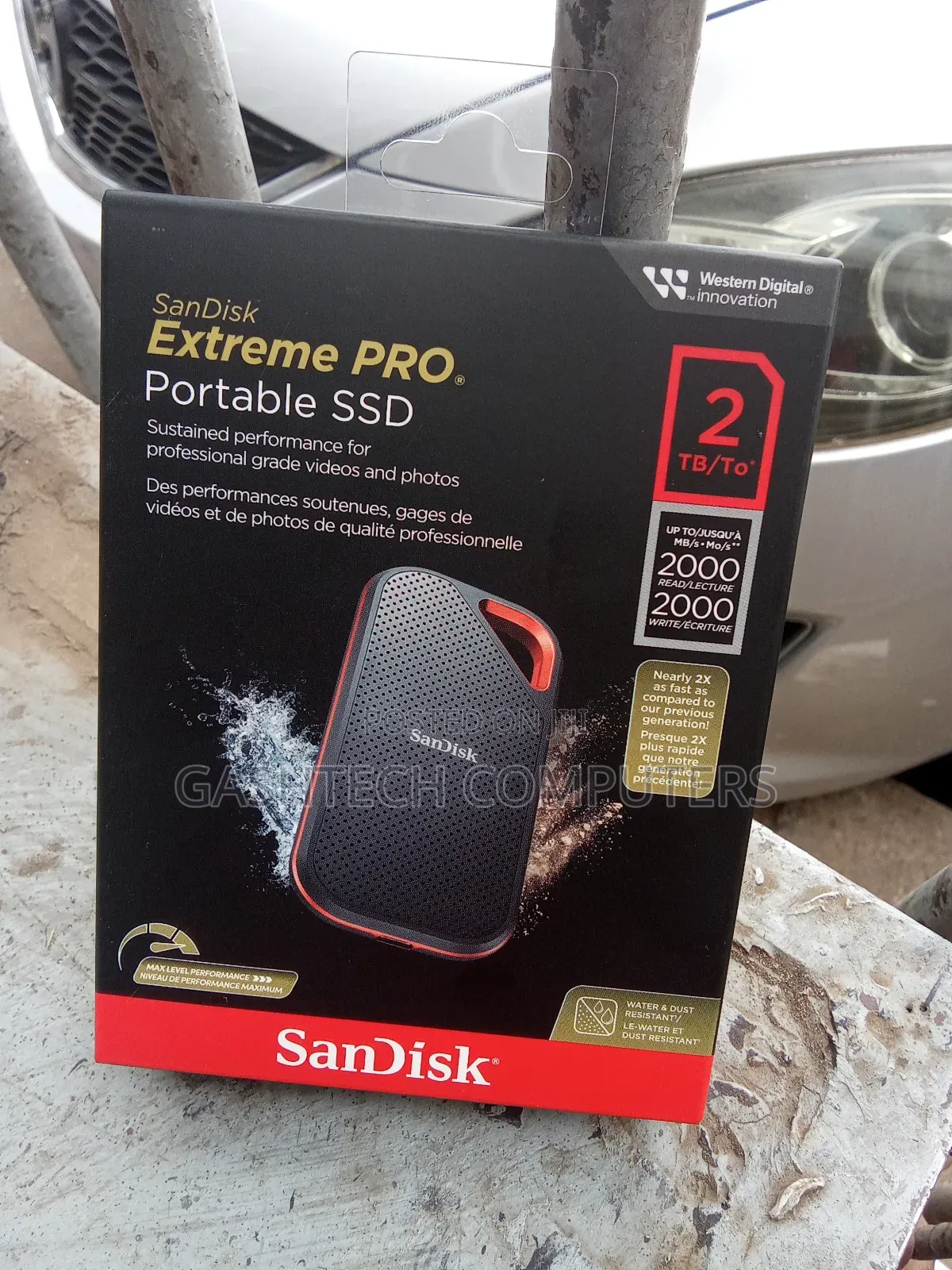 Sandisk E81 V2 2tb Extreme Pro Portable SSD [2000 MBPS ]