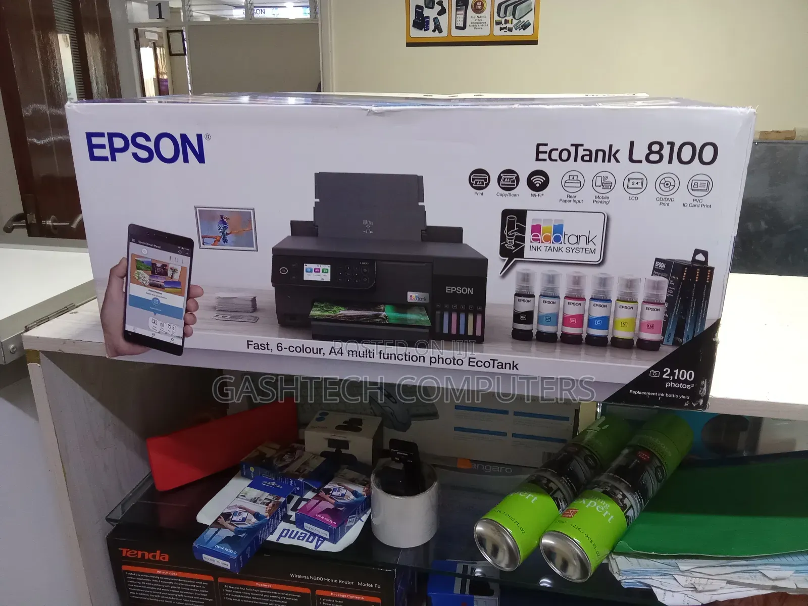 Epson L8100 6 Colors Replacement for L850
