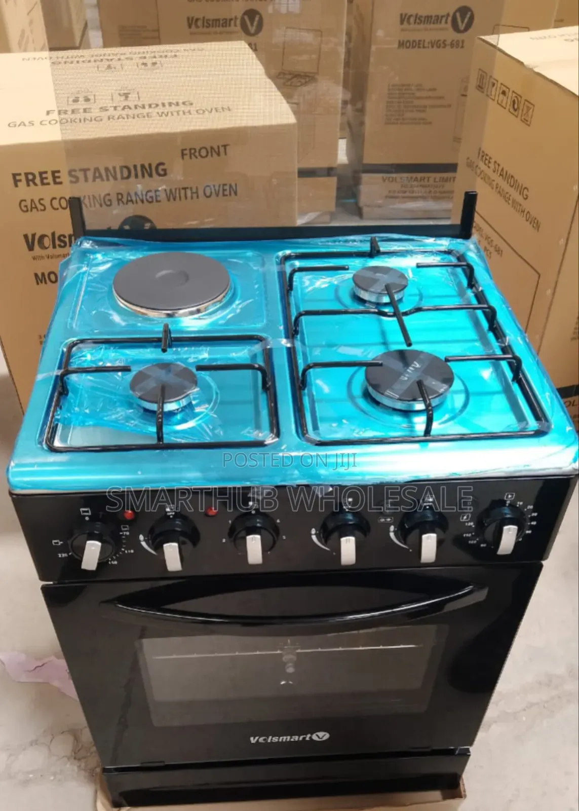 Volsmart 60*60 Jet 3+1 Standing Cooker **