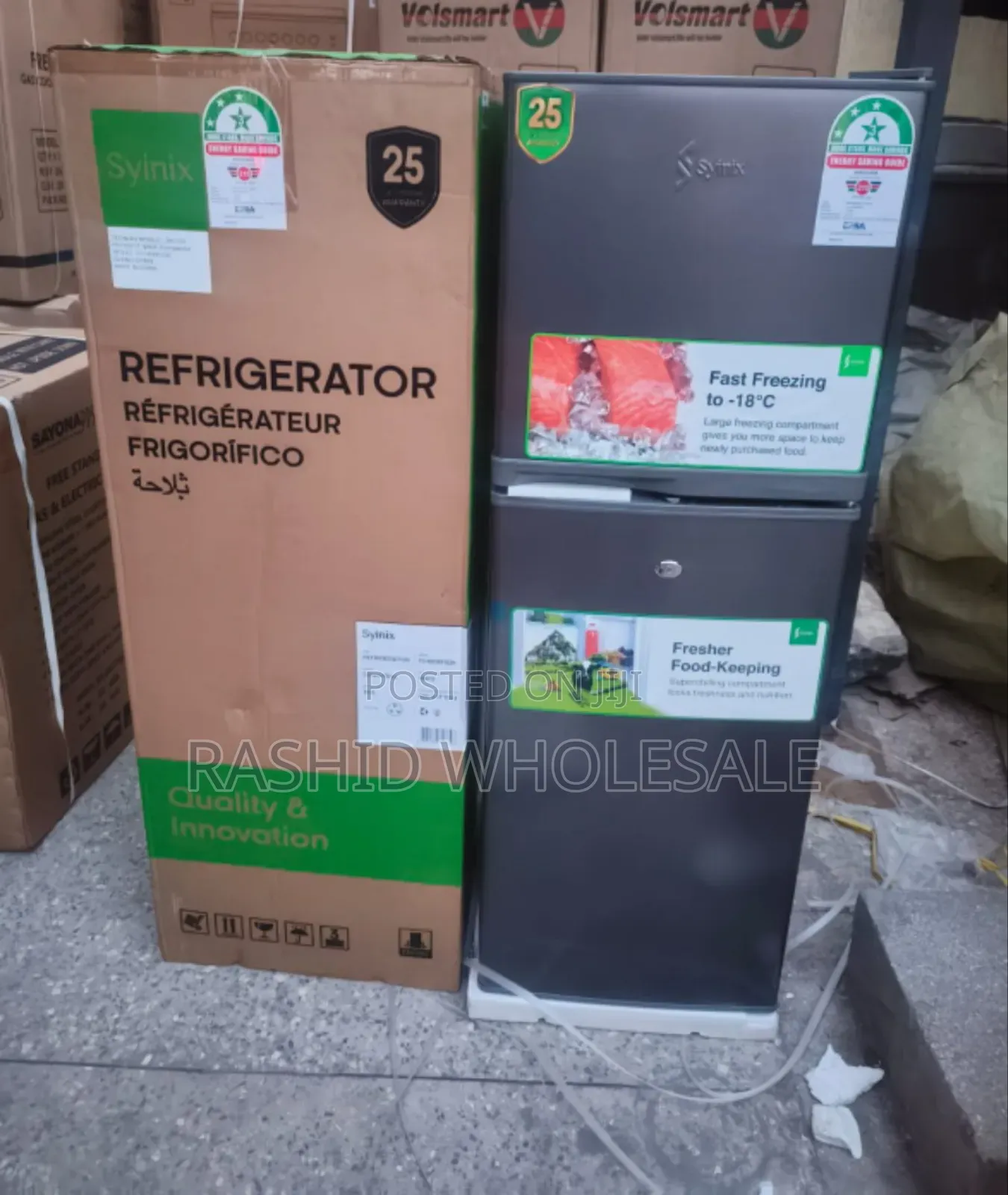 Syinix Refrigerator 138l New Model