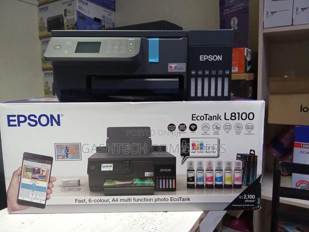 Epson L8100 6-Color A4 Multi Function Photo Printer . - main view