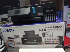 Epson L8100 6-Color A4 Multi Function Photo Printer .
