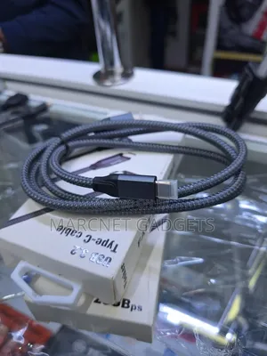 Braided Usb Type C 3.2 Cable 100W 20gbps Display Charge