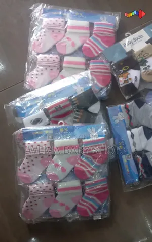 Newborn Baby Socks (Set of 3 Pairs)